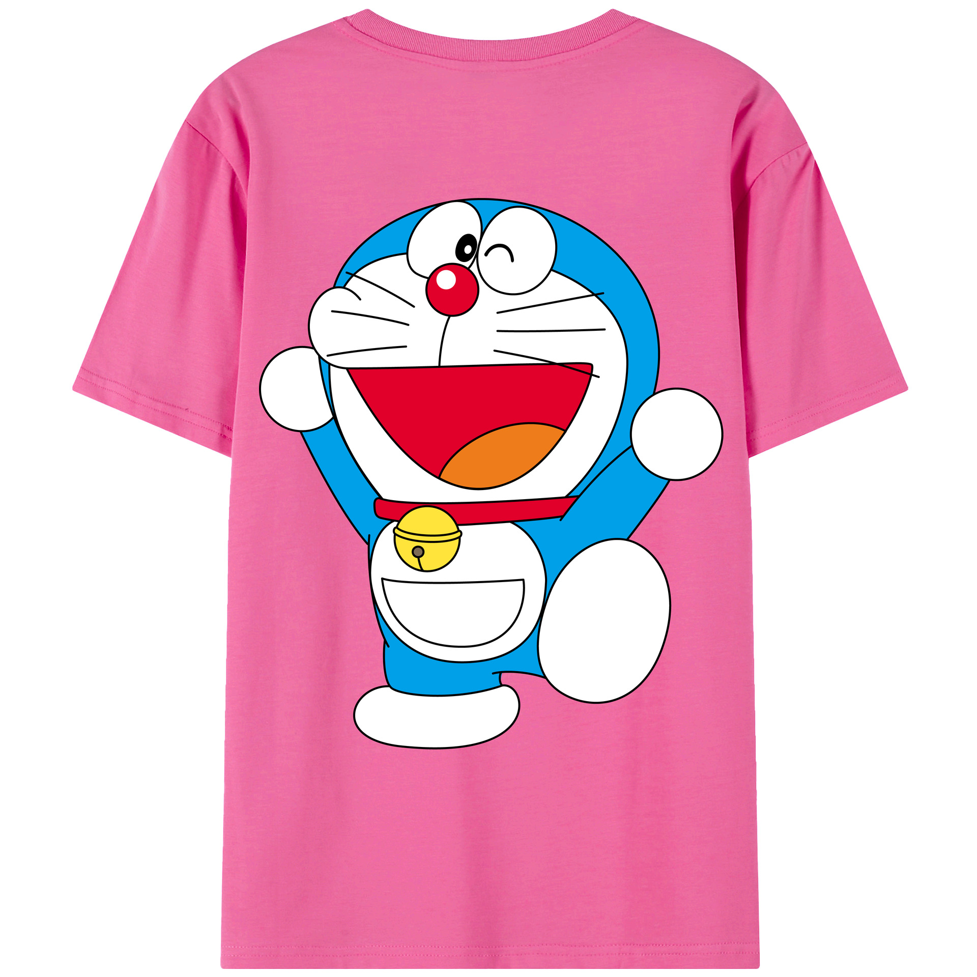 （画像用） ドラえもん Doraemon レディース半袖Tシャツ(バックプリント)